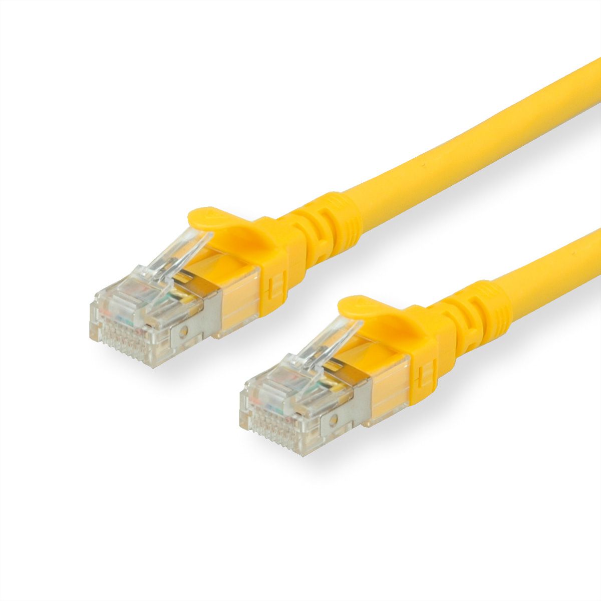 ROLINE UTP Patch Cord Cat.6A, Component Level, LSOH, yellow, 1 m