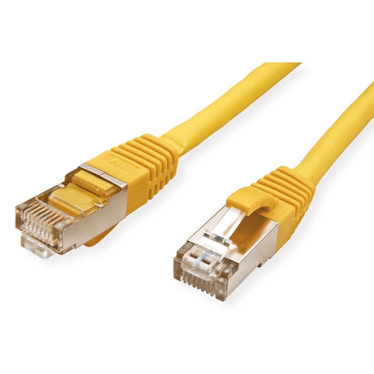 VALUE S/FTP Patch Cord Cat.6 (Class E), halogenfree, yellow, 10 m