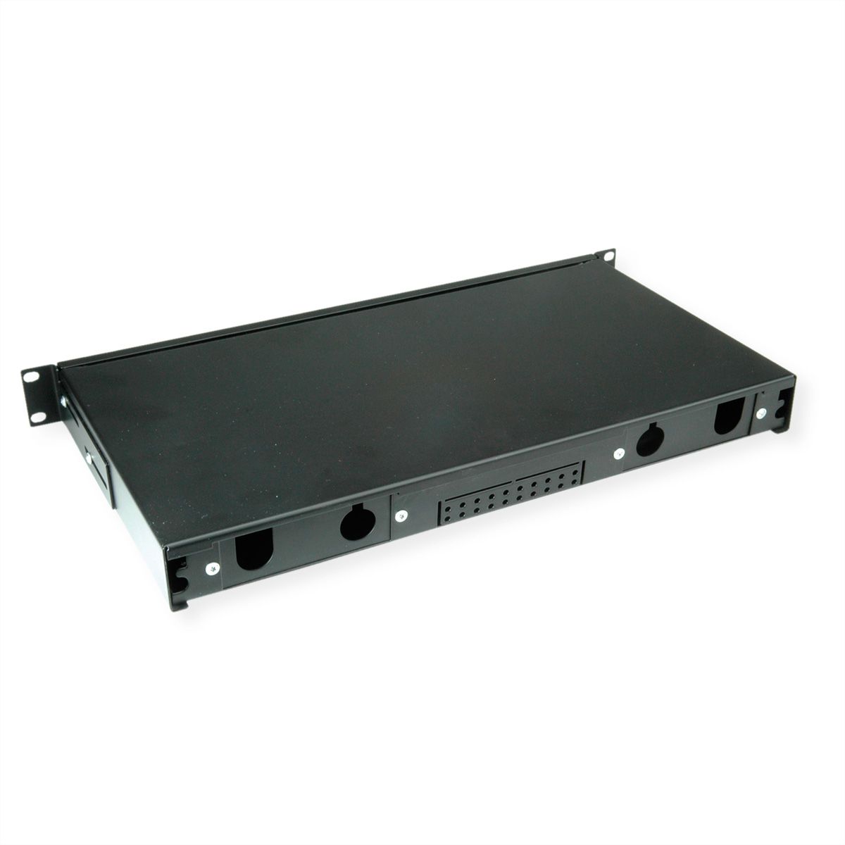 VALUE 19" splice box empty 1U, extendable, 24x SCDX