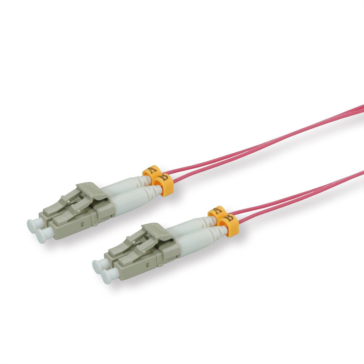 Roline Fo Slim Jumper Cable 50 125µm Om4 Lsoh Lc Lc Od 1 2mm Violet 1 M Secomp International Ag