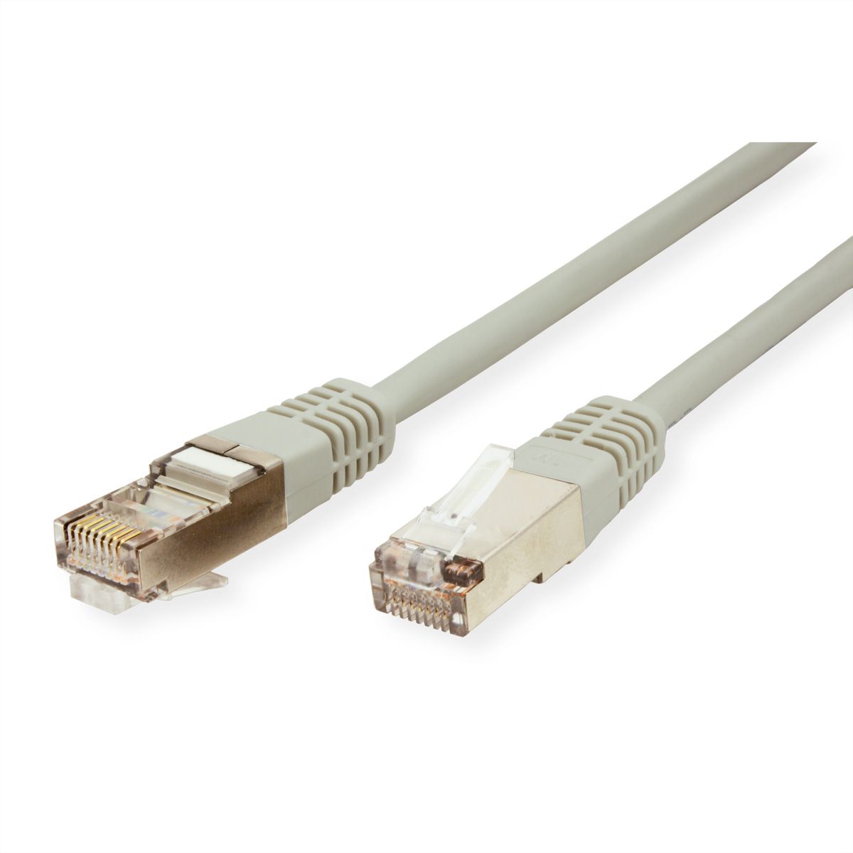 ROLINE FTP Patch Cord Cat.5e (Class D), grey, 5 m