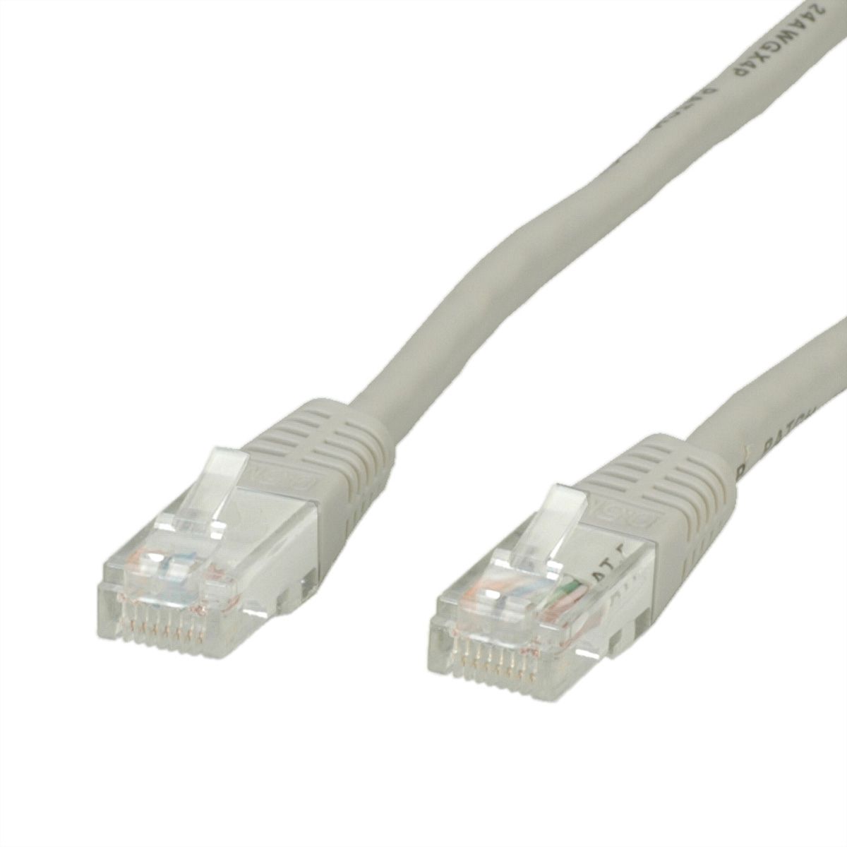 VALUE UTP Patch Cord, Cat.6 (Class E), grey, 1.5 m