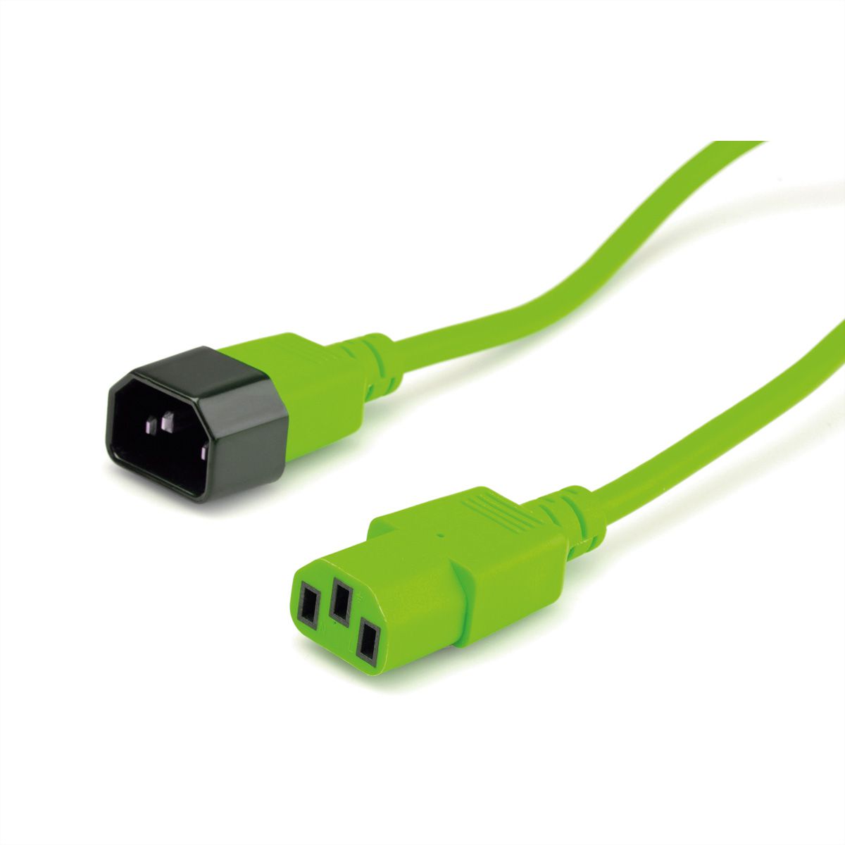 IEC C13 a C14 Mains Power Monitor L-V extensión de Cables de Cable de 1,8 m Cable