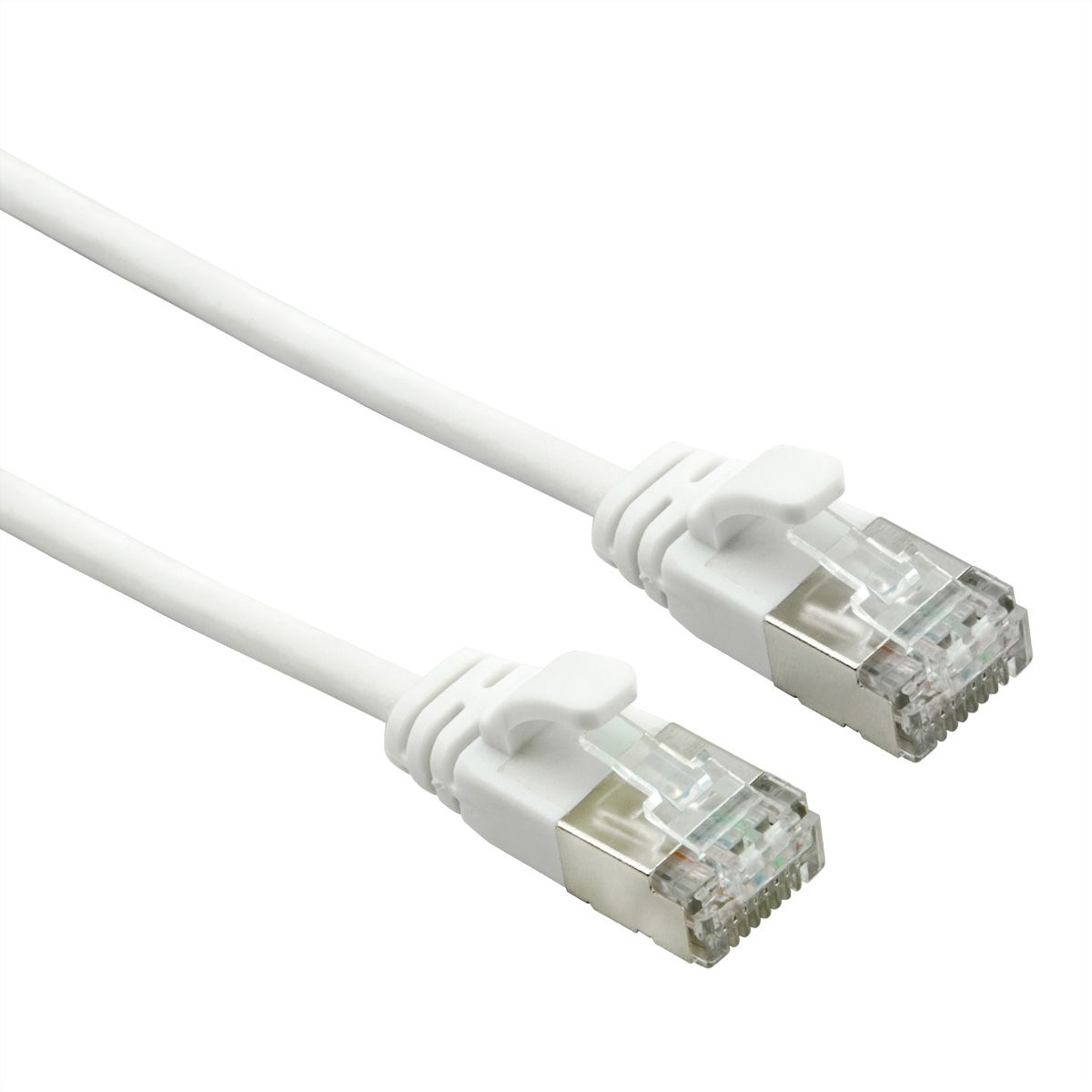 Roline U Ftp Data Center Cable Cat 7 With Rj45 Plug 500 Mhz Class Ea Lsoh Slim White 1 M Secomp International Ag