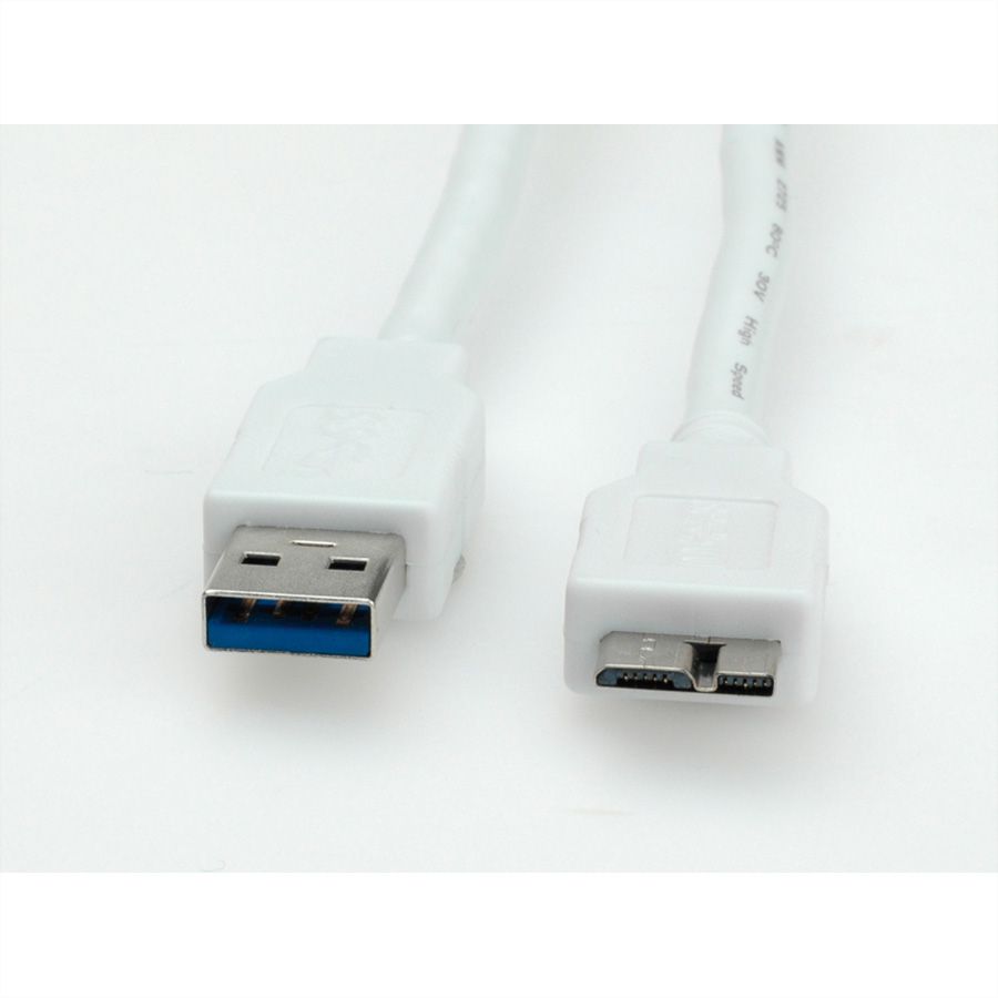 Standard Usb 3 2 Gen 1 Cable A Micro B M M Beige 1 8 M Secomp International Ag