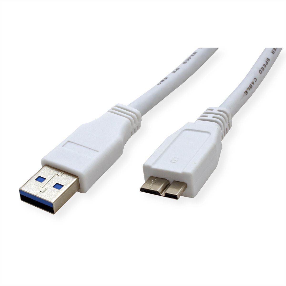 scientist Explanation Divert STANDARD USB 3.2 Gen 1 Cable, A - Micro B, M/M, beige, 0.8 m - SECOMP  International AG