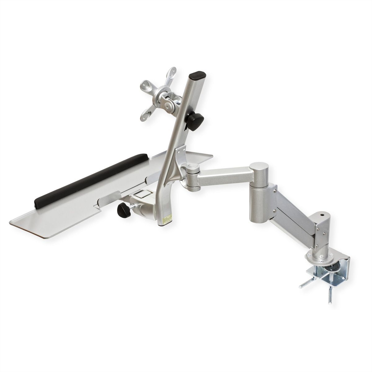 ROLINE LCD/Keyboard Holder, Desk Clamp, rotatable