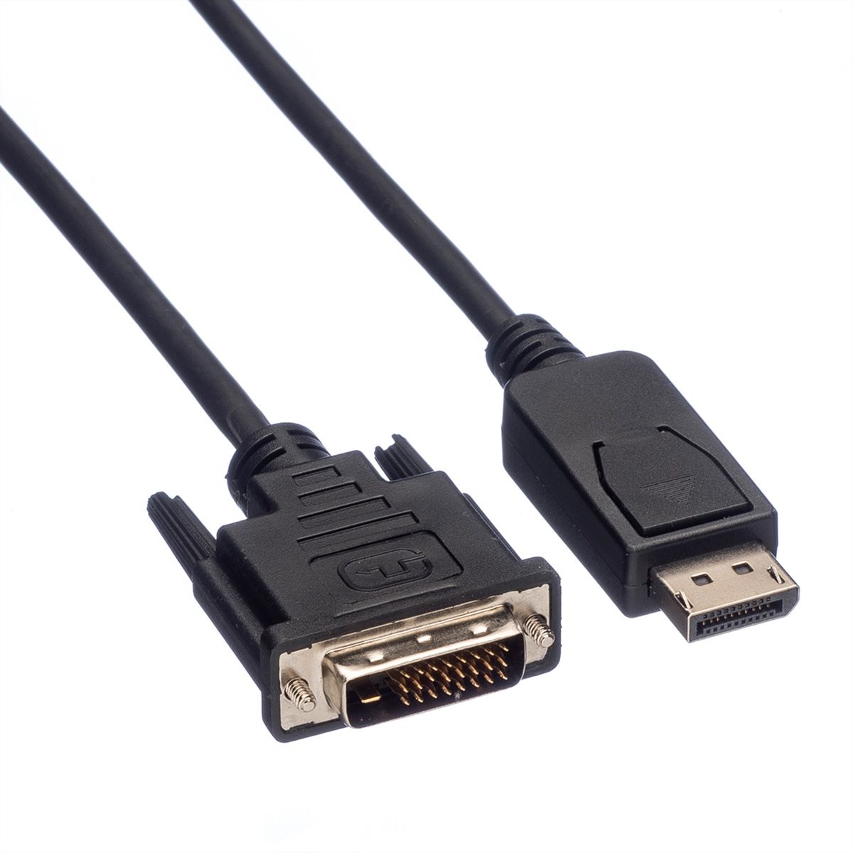 Value Displayport Cable Dp Dvi 24 1 Lsoh M M Black 2 M Secomp International Ag