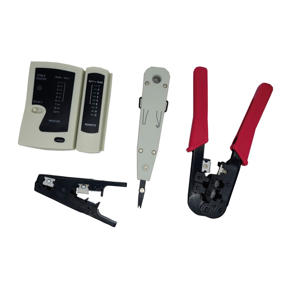 Network Tool Set, 4pcs. International