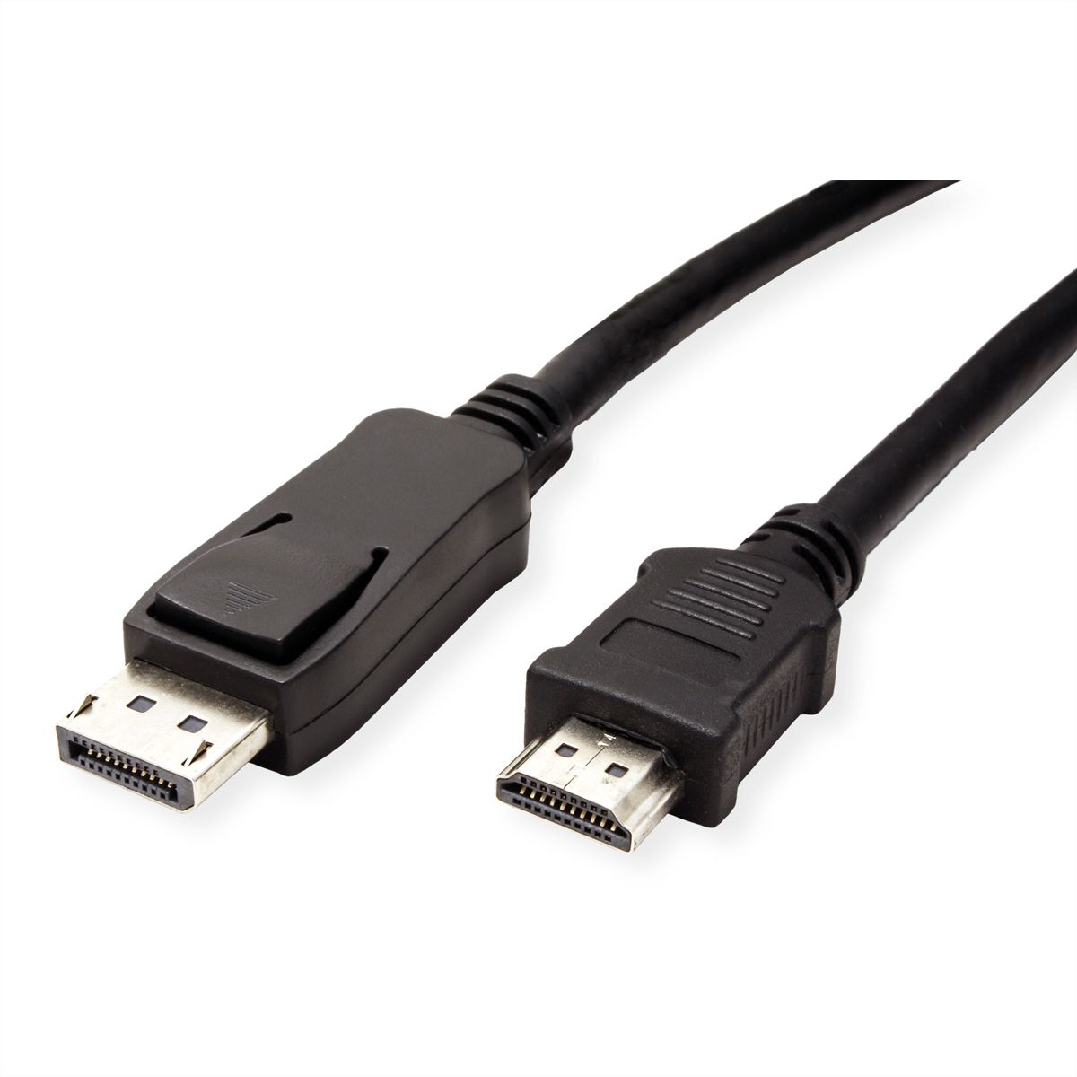 Value displayport cable dp hdtv m m black 1 5 m secomp