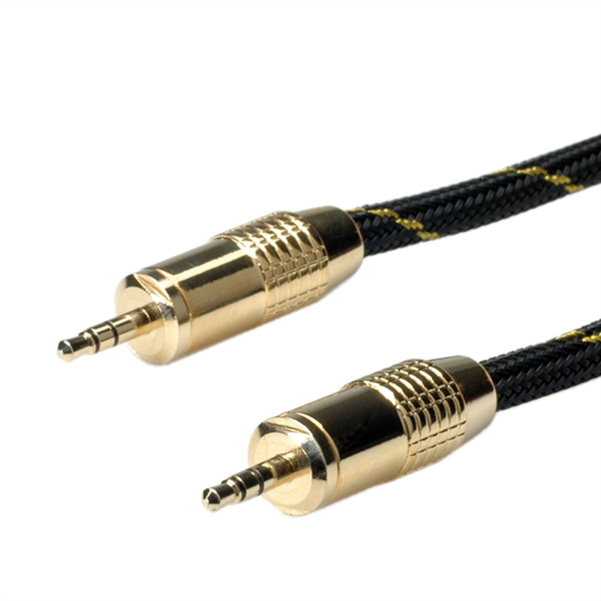 10m 3.5mm Stereo Stecker zu Stecker Audio Kabel Gold 10m 3.5mm Stereo Stecker zu Stecker Audio Kabel Gold