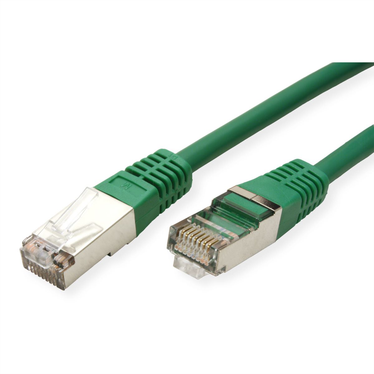 ROLINE FTP Patch Cord Cat.5e, green, 0.5 m