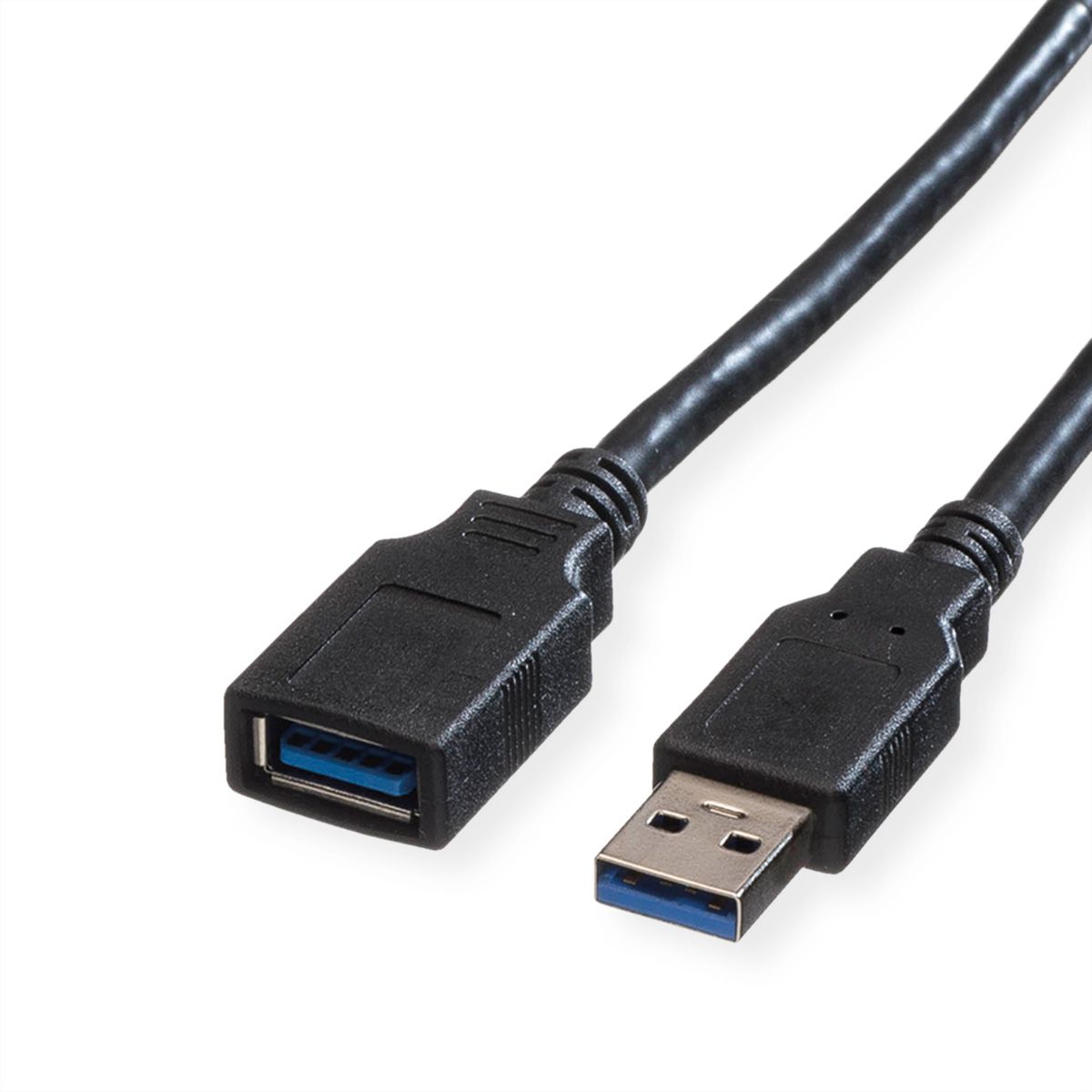 Roline Usb 3 2 Gen 1 Cable A A M F Black 1 8 M Secomp International