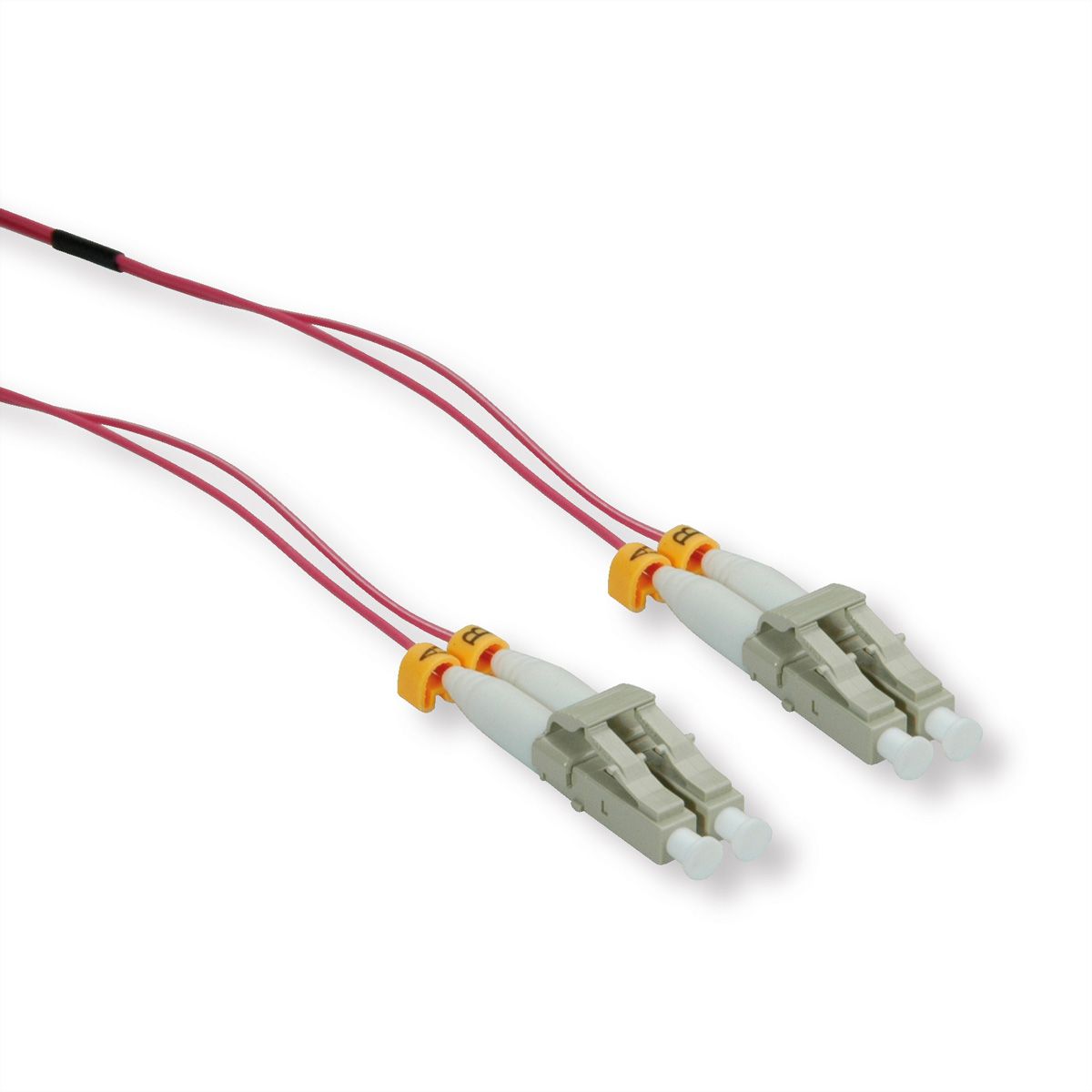 Roline Fo Slim Jumper Cable 50 125µm Om4 Lsoh Lc Lc Od 1 2mm Violet 1 M Secomp International Ag