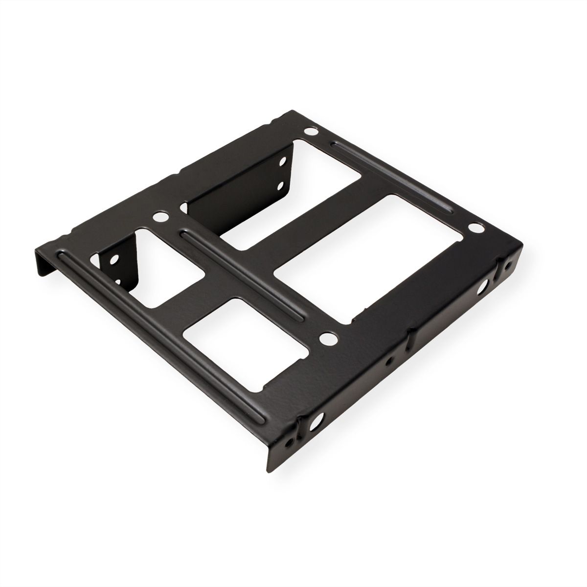 Hdd Ssd Mounting Adapter 3 5 Inch Frame For 2x 2 5 Inch Hdd Ssd Metal Black Secomp International Ag Hdd Ssd Mounting Adapter 3 5 Inch Frame For 2x 2 5 Inch Hdd Ssd Metal Black Secomp International Ag