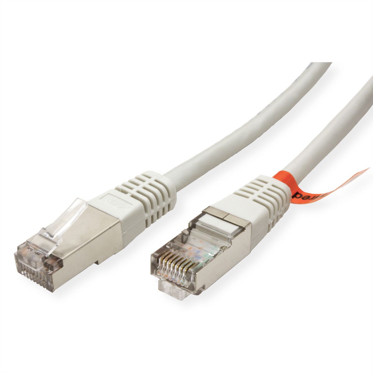 ROLINE FTP Patch Cord Cat.5e, grey, 3 m, crossover