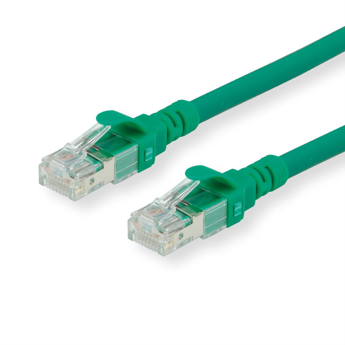 ROLINE UTP Patch Cord Cat.6A, Component Level, LSOH, green, 7 m