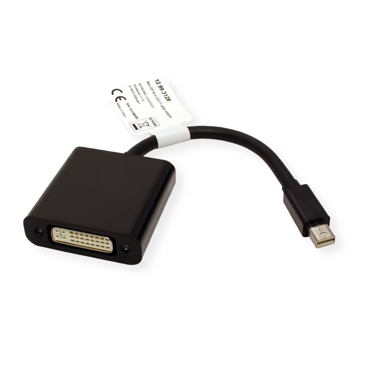 5x Secomp Mini DisplayPort a DVI F Adattatore 12.03.3128 Cable Adaptor 