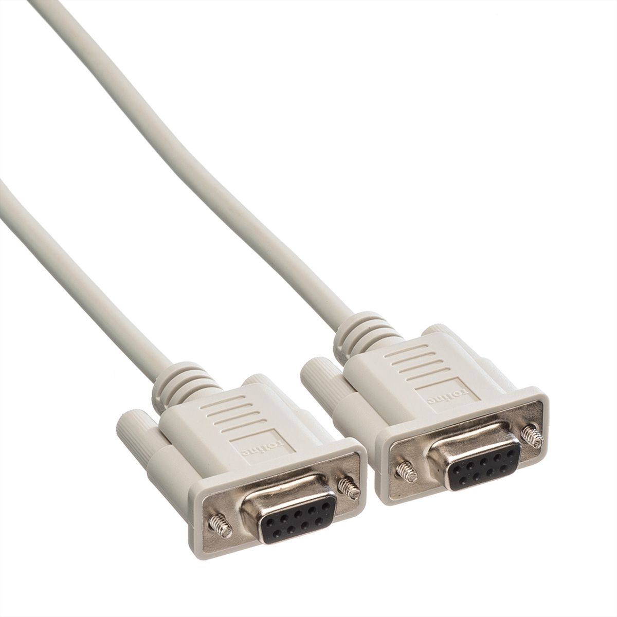 ROLINE Serial Link Cable, DB9 F/F, 1.8 m International AG