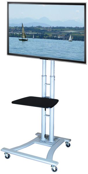 VALUE  LCD/Plasma TV Cart, silver