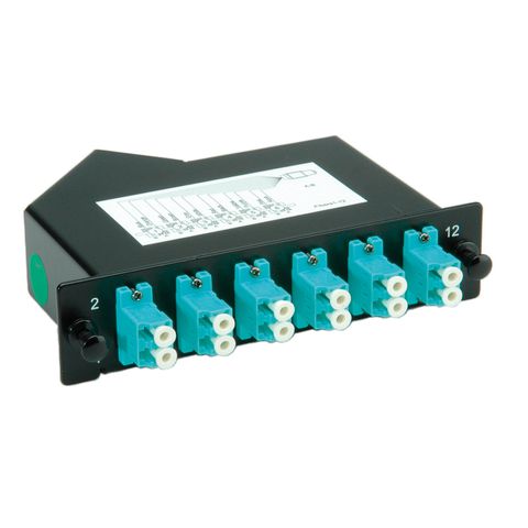 ROLINE MPO Module, MPO-Male /12x LC - Female - SECOMP International AG