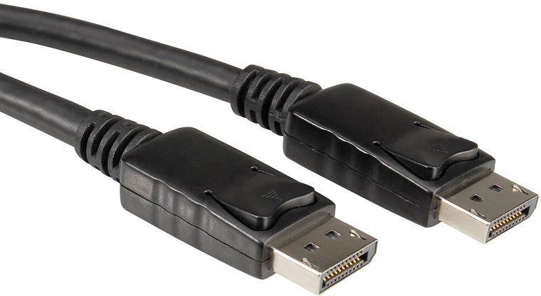 DisplayPort Cable, DP M - DP M, black, 3 m