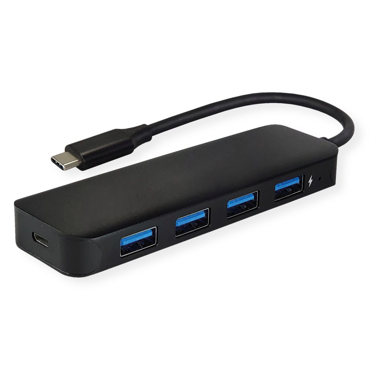 Value usb 3 2 gen 1 hub 4 ports type c connection cable secomp