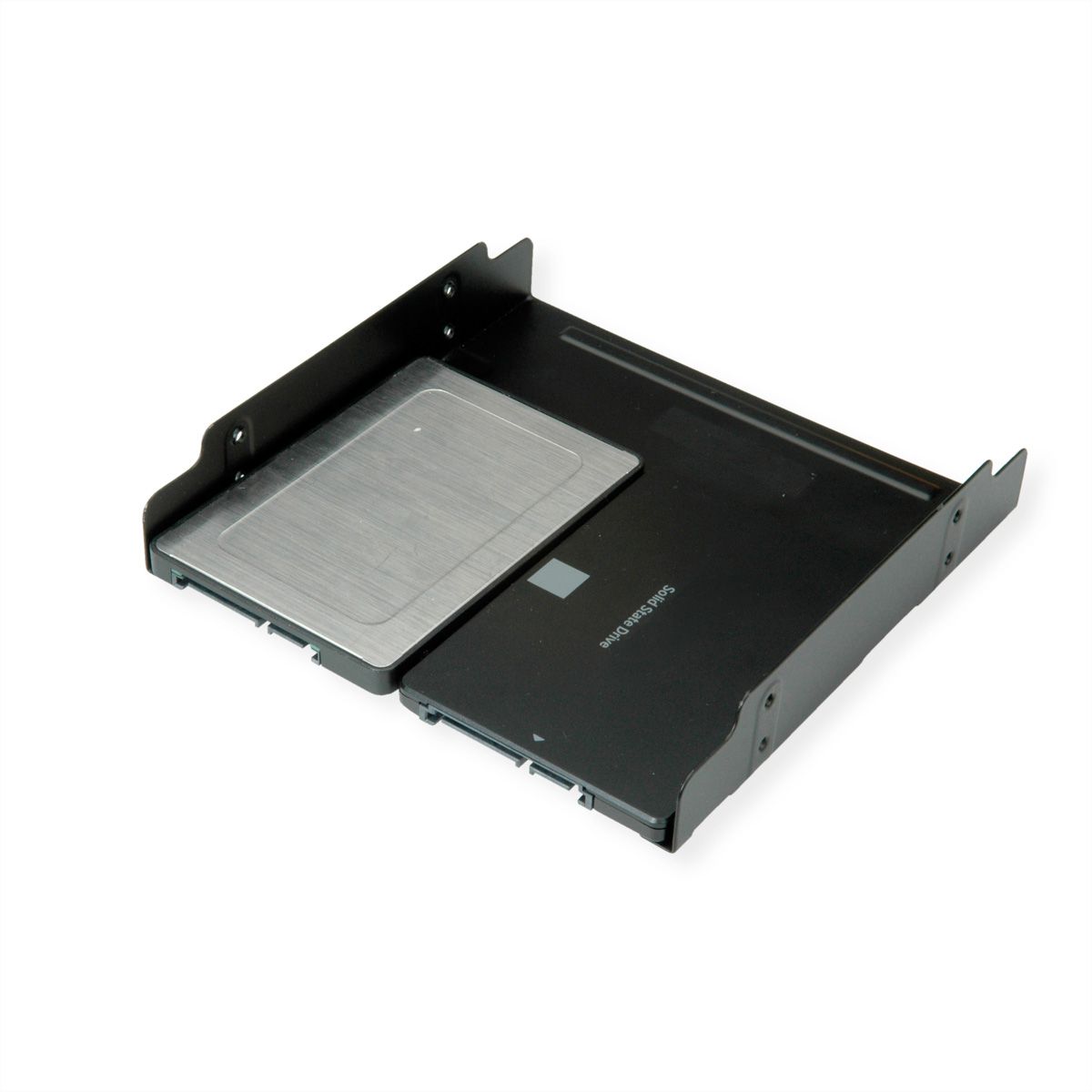 Hdd Ssd Mounting Adapter 5 25 Inch Frame For 1x 2 5 3 5 Inch Hdd Ssd Metal Black Secomp International Ag Hdd Ssd Mounting Adapter 5 25 Inch Frame For 1x 2 5 3 5 Inch Hdd Ssd Metal Black Secomp International Ag
