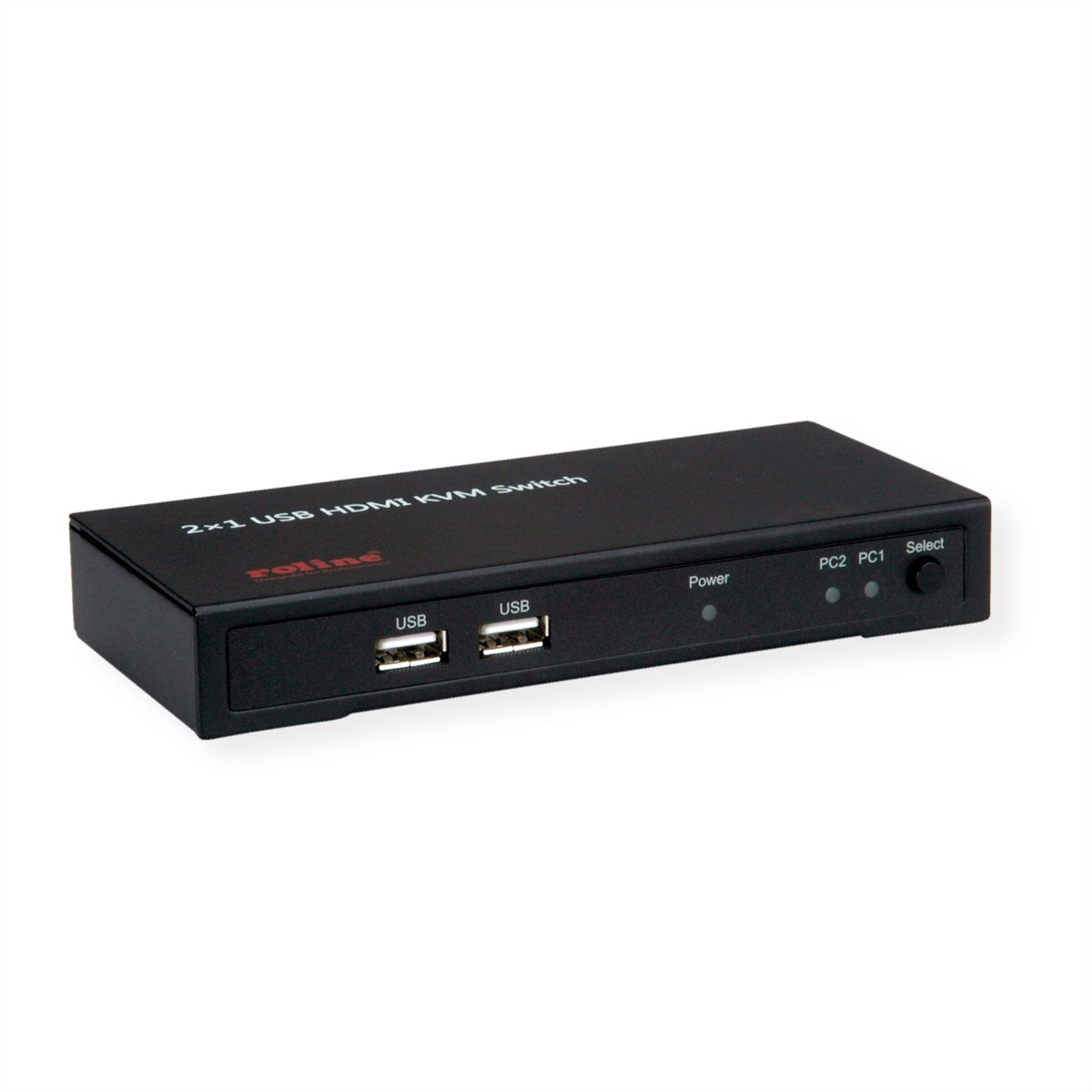ROLINE KVM Switch, 2 PCs, HDMI 4K, USB - SECOMP ...
