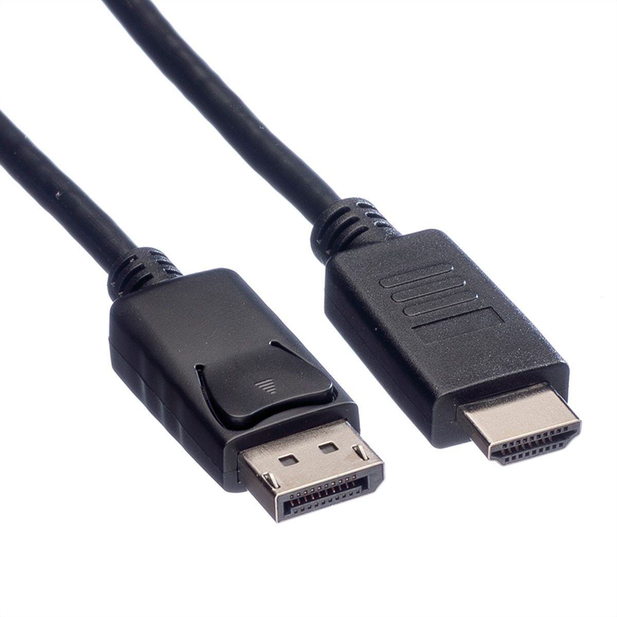 ROLINE DisplayPort Cable, DP - HDTV, M/M, black, 4.5 m