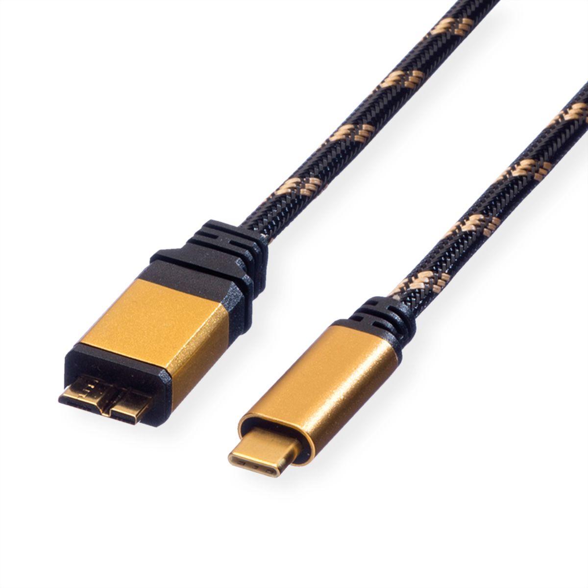 Genealogy near break up ROLINE GOLD USB 3.2 Gen 1 Cable, C-Micro B, M/M, 0.5 m - SECOMP  International AG