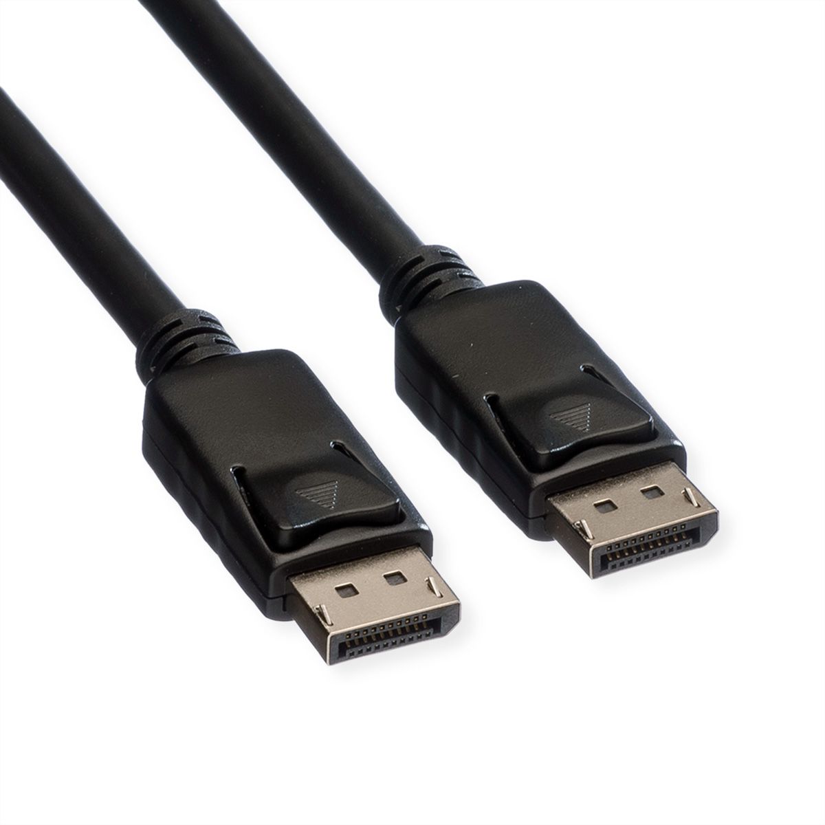 ROLINE DisplayPort v1.2 Cable, TPE, DPDP, M/M, black, 5 m