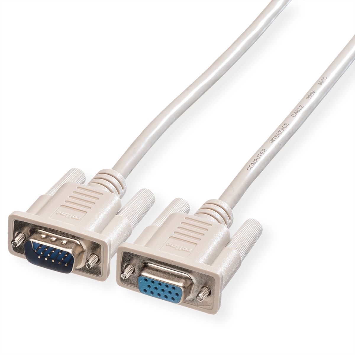 Roline Vga Cable Hd15 F M 6 M Secomp International