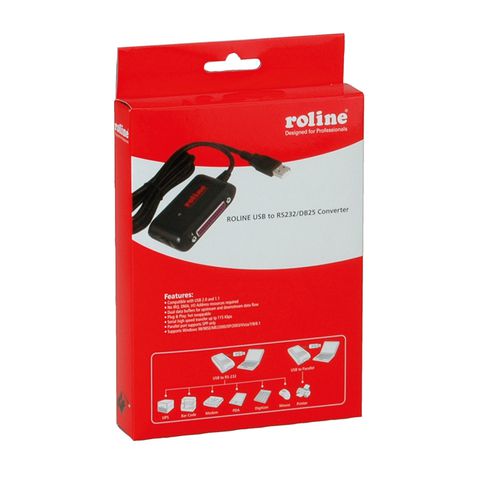 roline usb rs232 db25 converter driver windows 7
