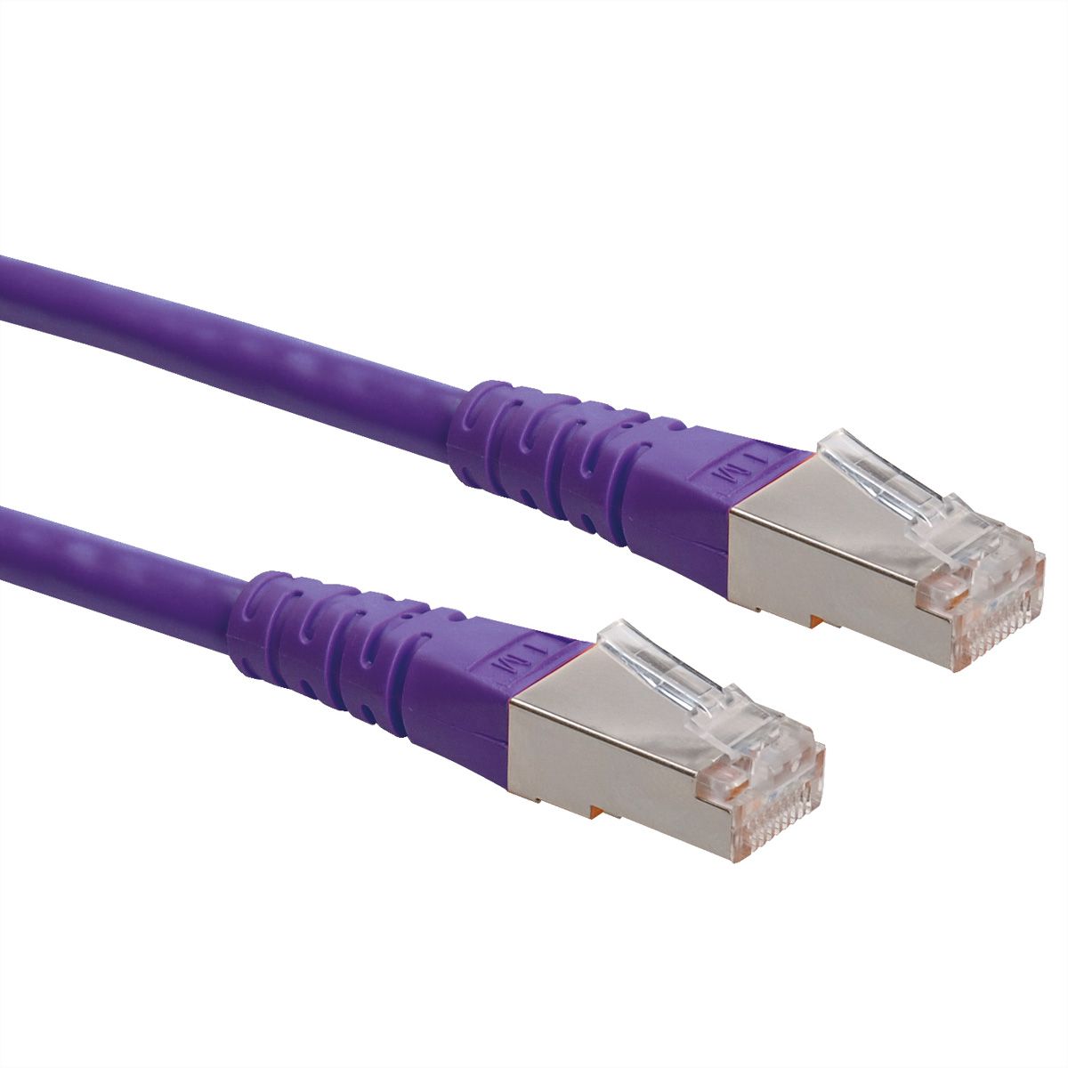 ROLINE S/FTP (PiMF) Patch Cord, Cat.6 (Class E), violet, 1 m
