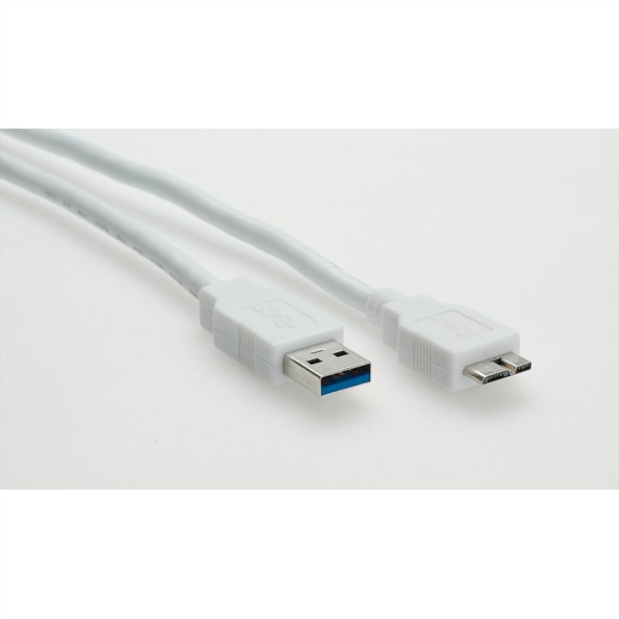Standard Usb 3 2 Gen 1 Cable A Micro B M M Beige 1 8 M Secomp International Ag