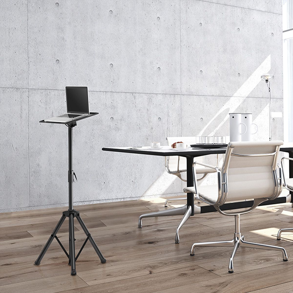 VALUE height Adjustable MultiPurpose Tripod Stand, black International AG