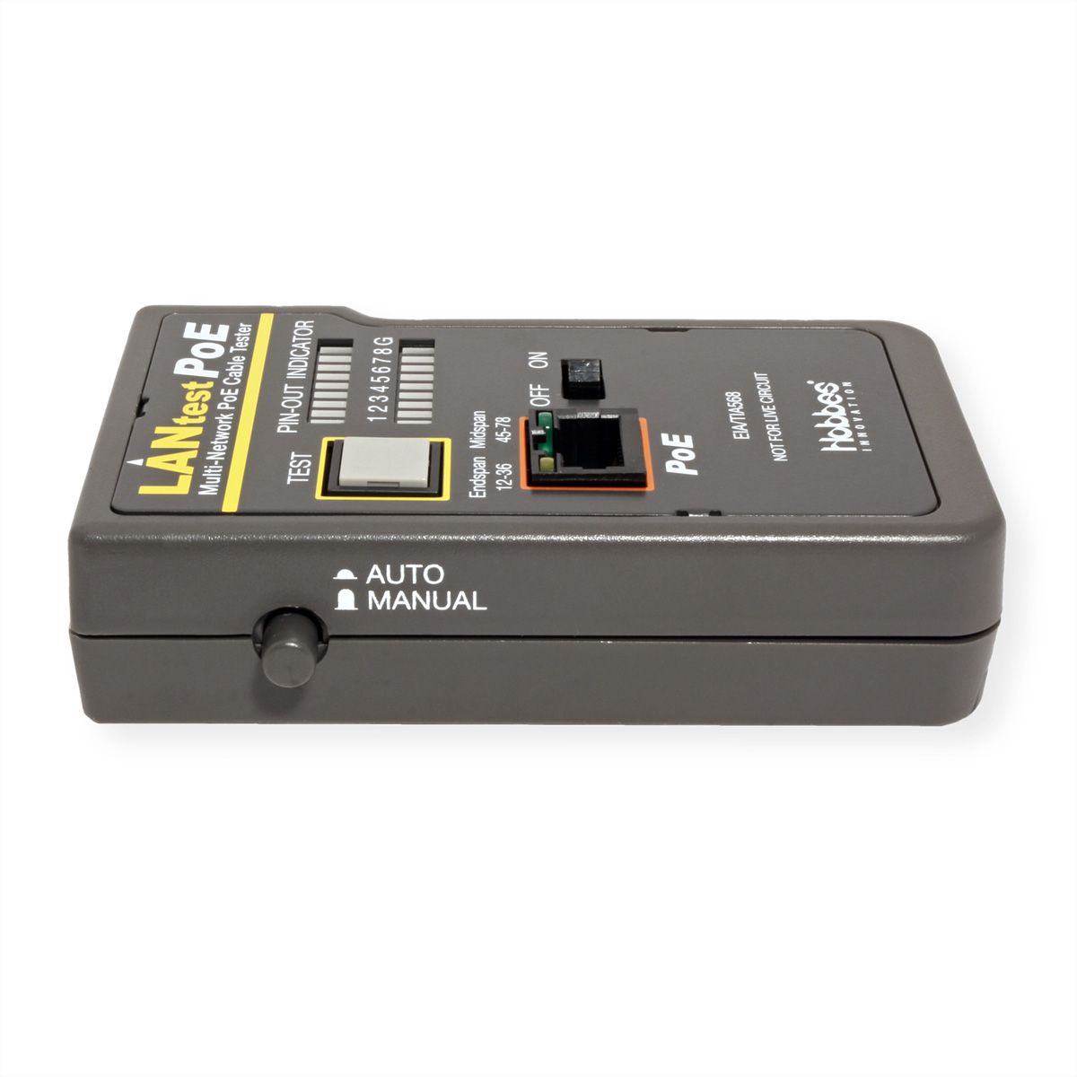 Hobbes Lantest Multinetwork Poe Cable Tester Secomp International