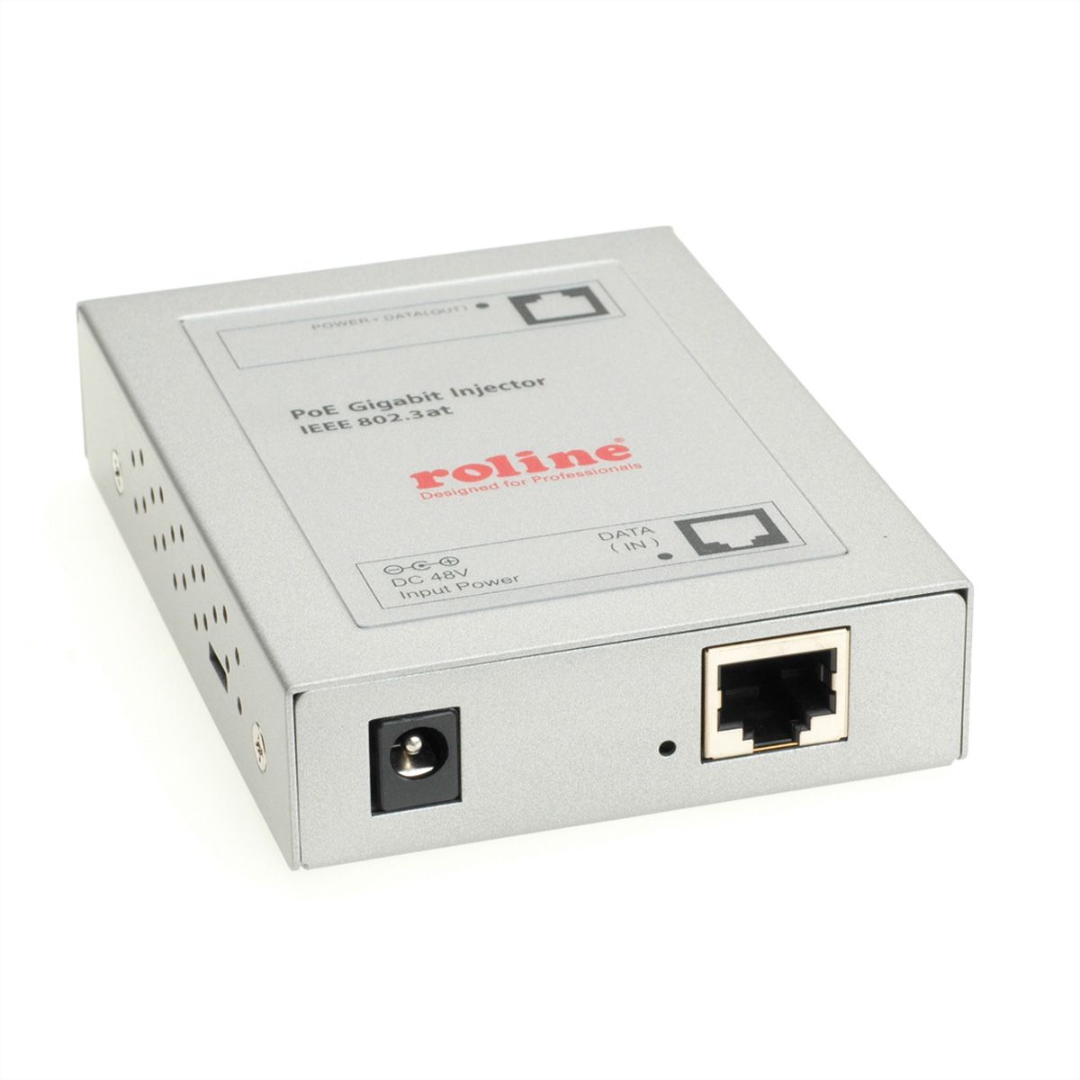 ROLINE 10/100/1000 PoE Injector, 30W