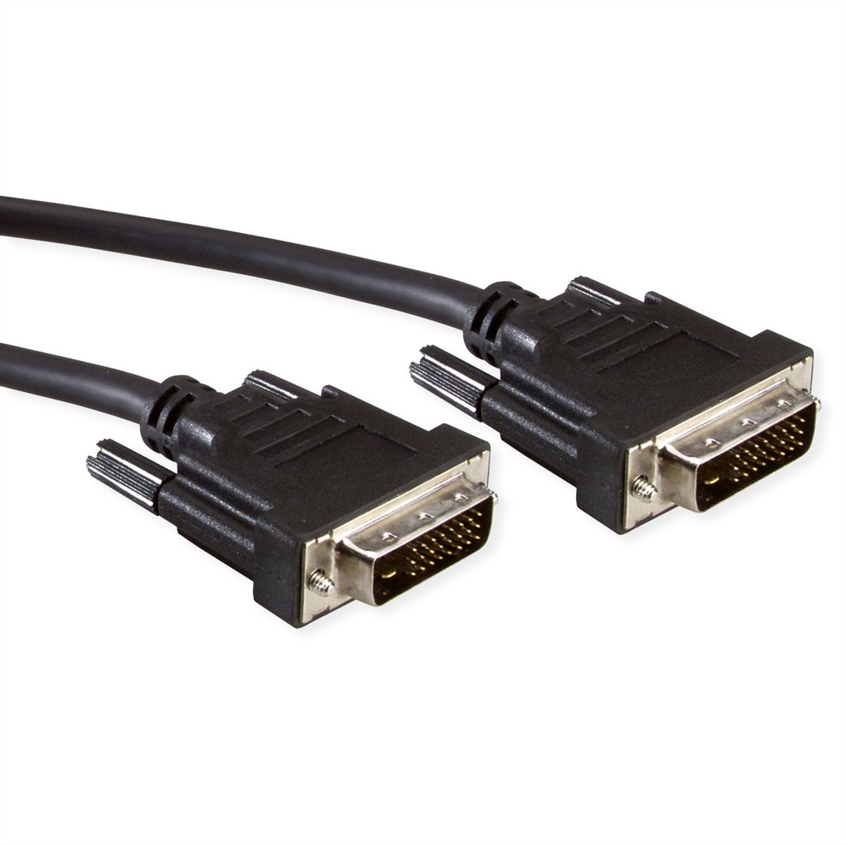 Monitor DVI Cable, DVI M - DVI M, (24+1) dual link, 2 m - SECOMP  International AG