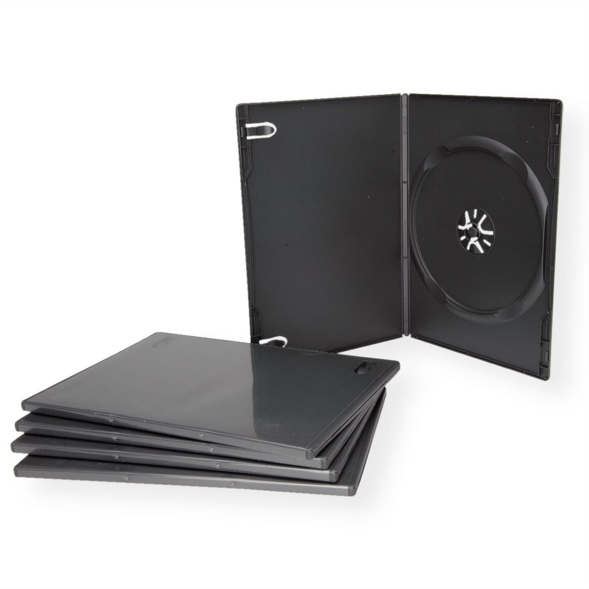 VALUE DVD Slim Case Single, 7 mm, black, 5 pcs.