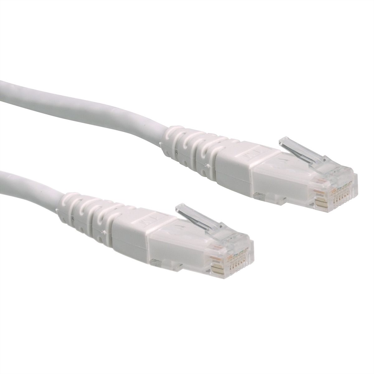 ROLINE UTP Patch Cord, Cat.6 (Class E), white, 1 m