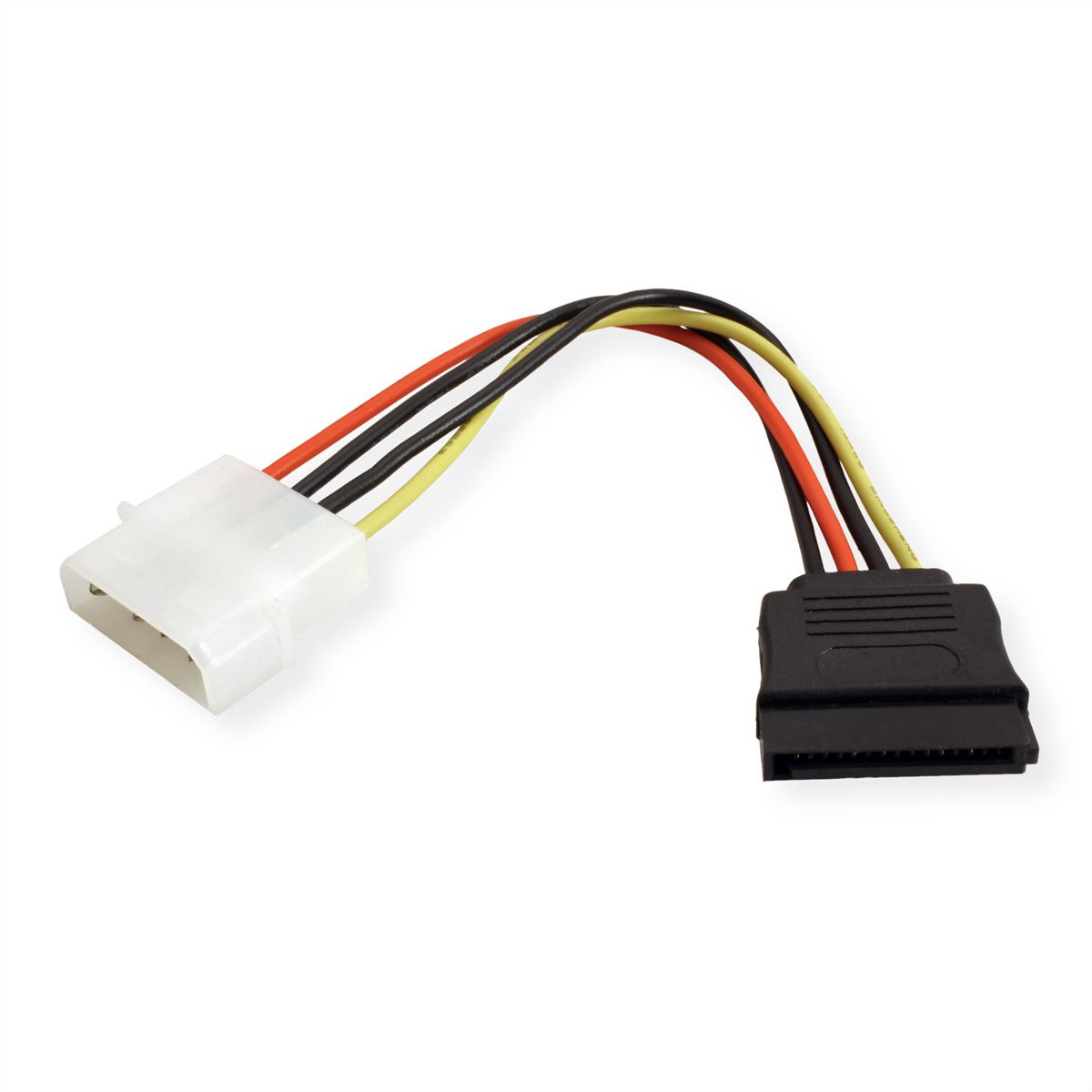 Roline Power Adapter Cable 4 Pin Hdd To Sata 0 15 M Secomp International Ag