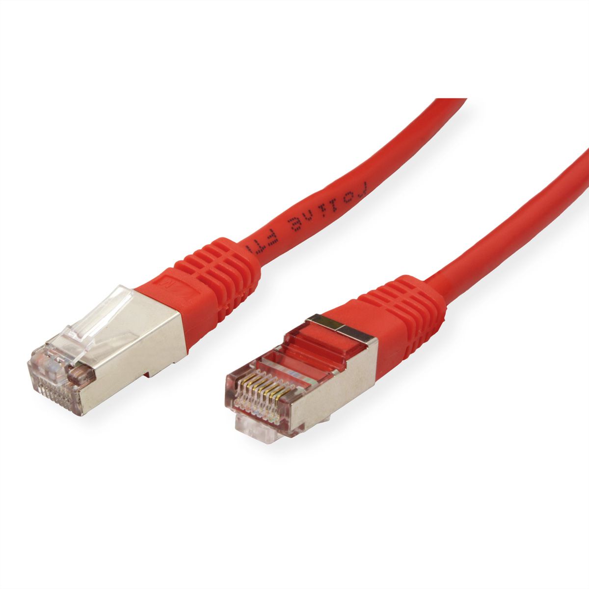 ROLINE FTP Patch Cord Cat.5e (Class D), red, 5 m