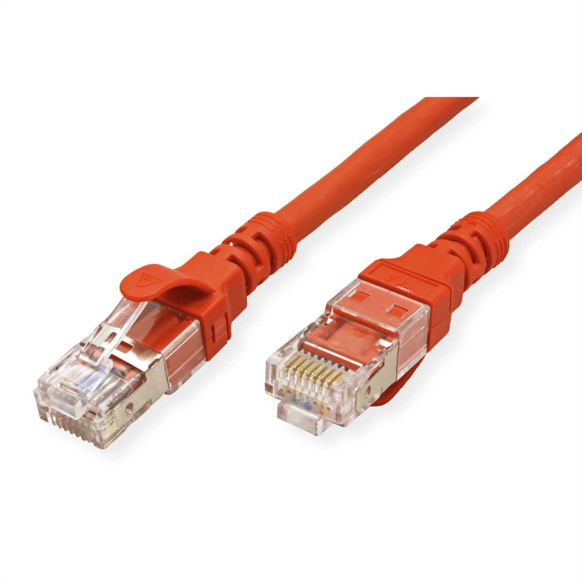 ROLINE S/FTP Patch Cord Cat.6A, Component Level, LSOH, red, 1.5 m