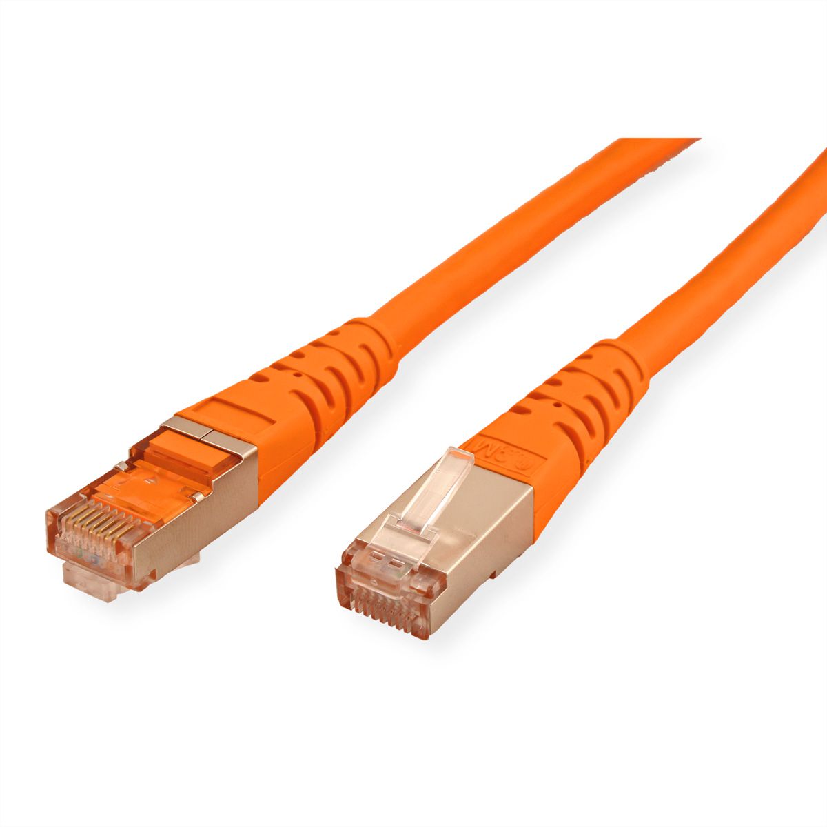 ROLINE S/FTP (PiMF) Patch Cord, Cat.6 (Class E), orange, 20 m