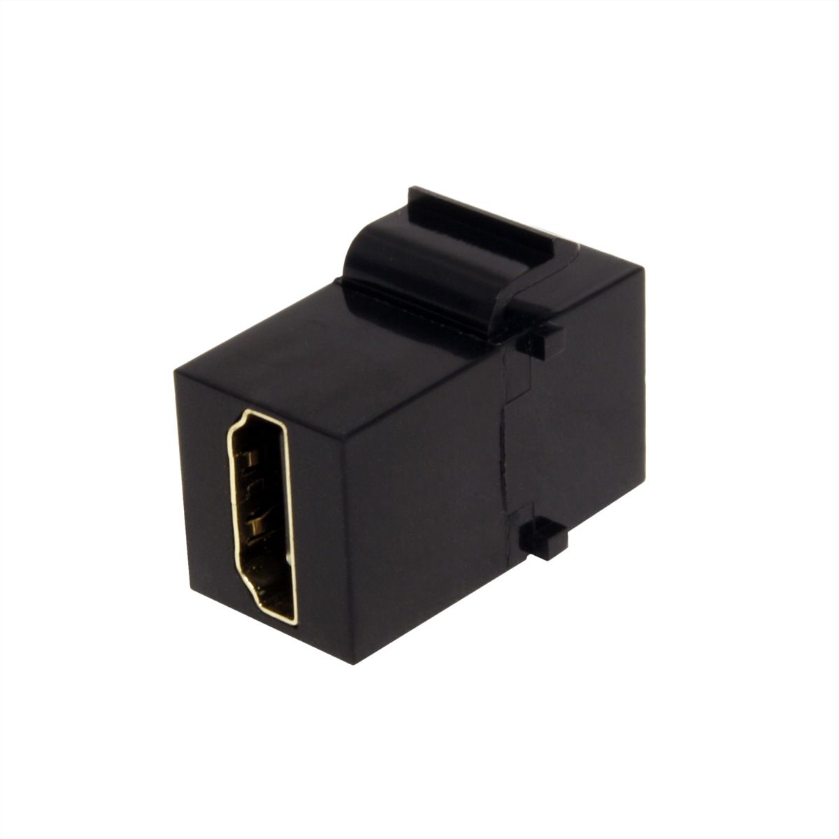 VALUE HDMI Keystone Module, black - SECOMP International AG