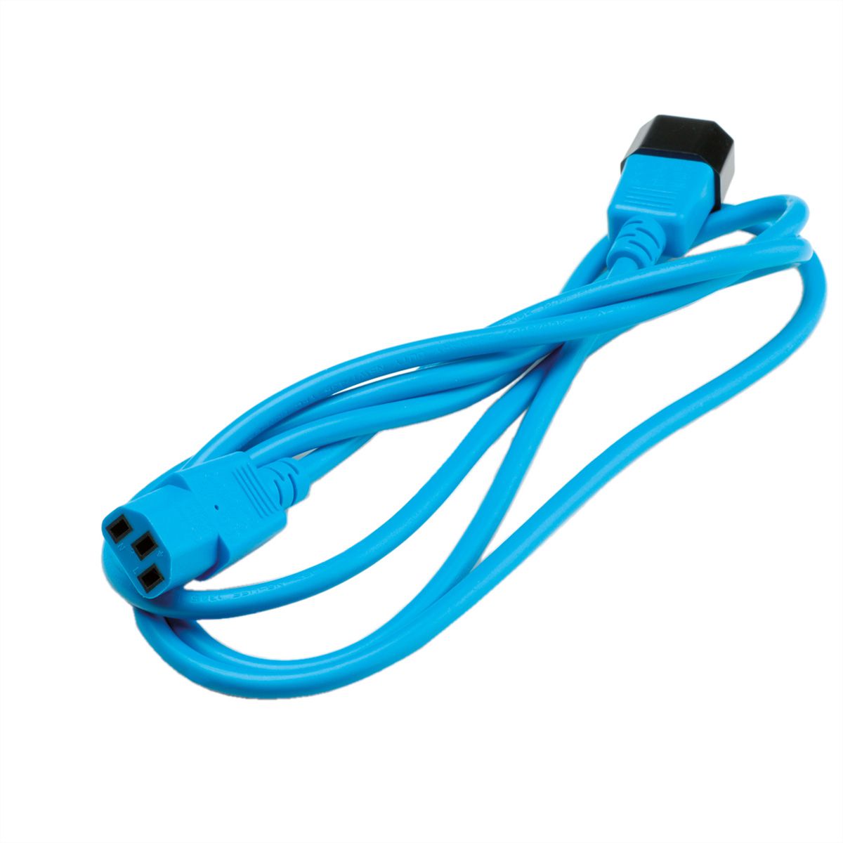 ROLINE Monitor Power Cable, IEC 320 C14 - C13, blue, 1.8 m