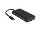 VALUE USB 3.2 Gen 1 Type C to Gigabit Ethernet Converter + Hub 3x USB 3.2 Gen 1 Type A