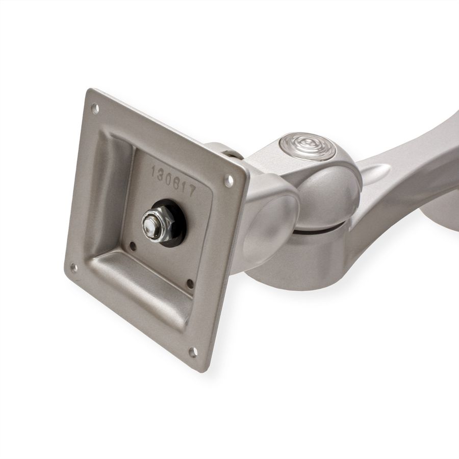 ROLINE Dual LCD Monitor Arm, Desk Clamp, 4 Joints